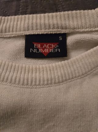 Maglioncino Black Number