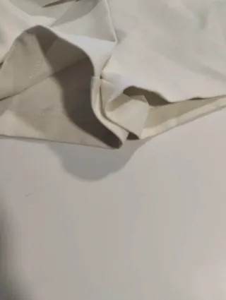 Falda pantalón Zara XS blanco roto