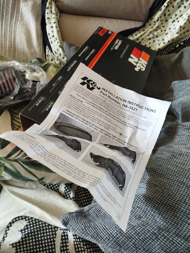 Filtro Aire KN Honda Forza 300/350 SH 350