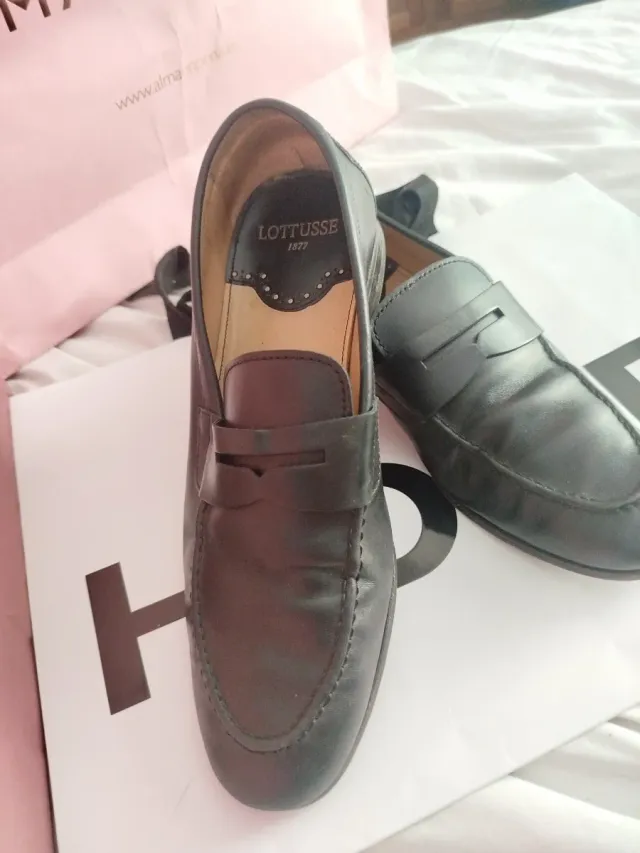 Mocasines Lottusse Negros