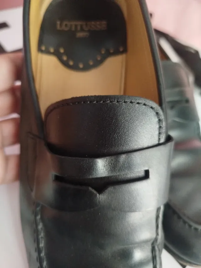 Mocasines Lottusse Negros