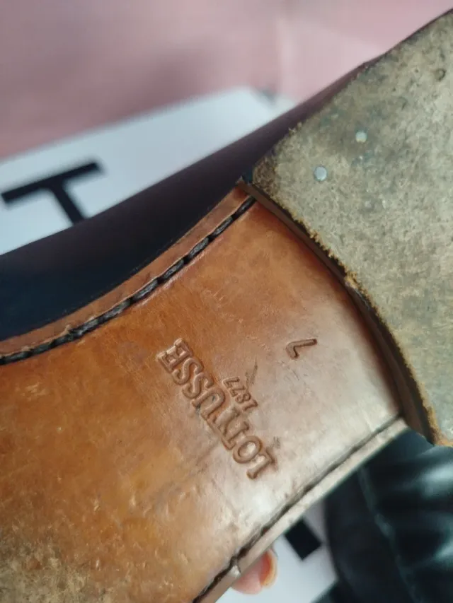 Mocasines Lottusse Negros