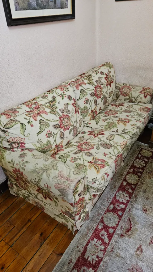 Sofá 3 plazas 1.86m floral
