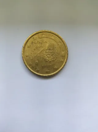Moneta 50 centesimi errore conio