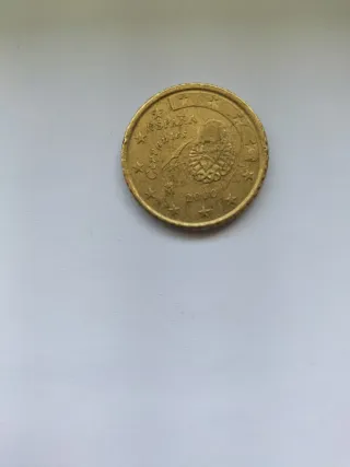 Moneta 50 centesimi errore conio