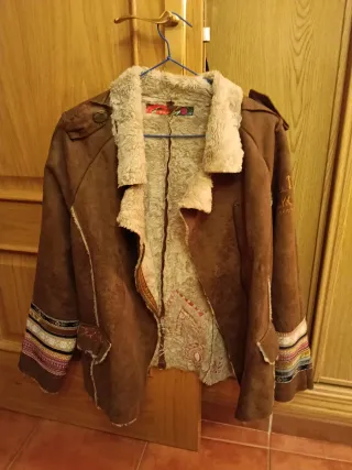Chaqueta Desigual Marrón Multicolor