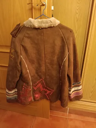 Chaqueta Desigual Marrón Multicolor