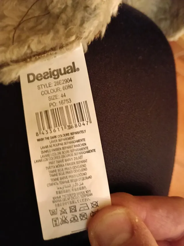 Chaqueta Desigual Marrón Multicolor