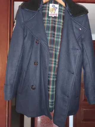 Chaqueta Harrington Azul