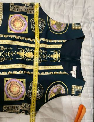Abito fantasia Versace Twins donna M