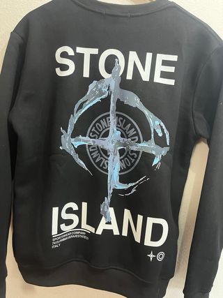 Sudadera Stone Island Negra