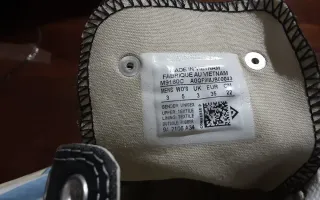 Converse All Star alte blu n. 35