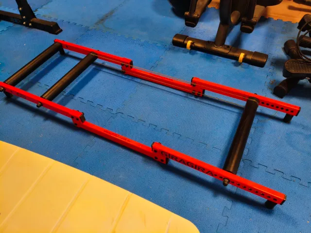 Rodillo de rulos metálico para bicicleta