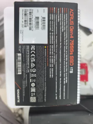 AORUS Gen4 7000s SSD