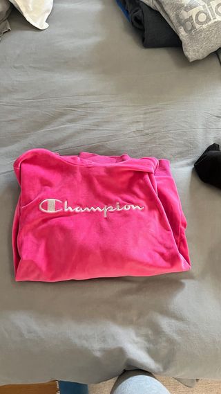 Sudadera Champion Rosa