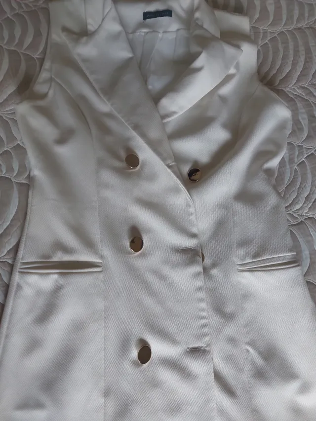 Vestido chaleco blanco