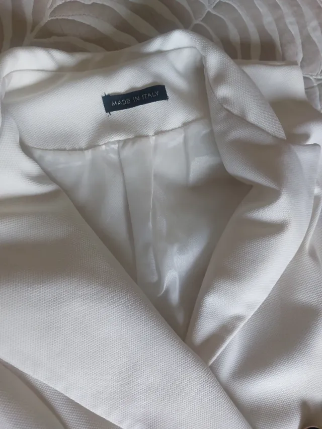 Vestido chaleco blanco