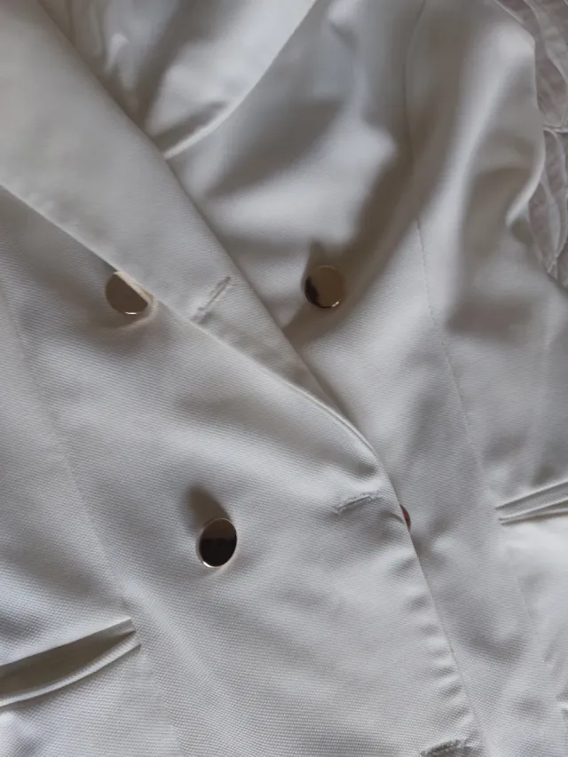 Vestido chaleco blanco