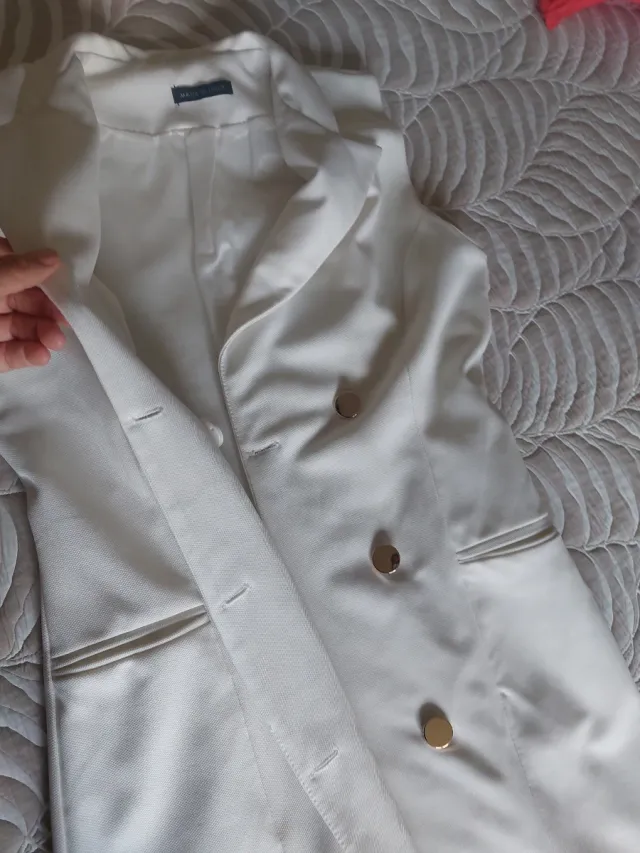 Vestido chaleco blanco