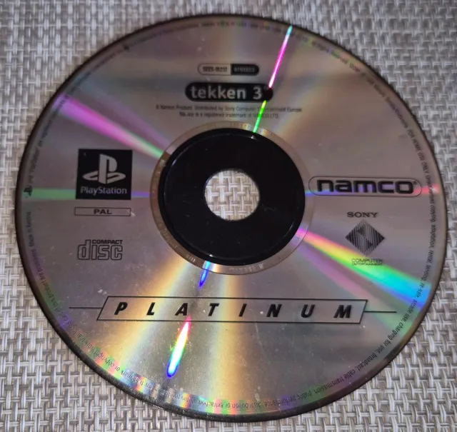 Tekken 3 PS1 Platinum