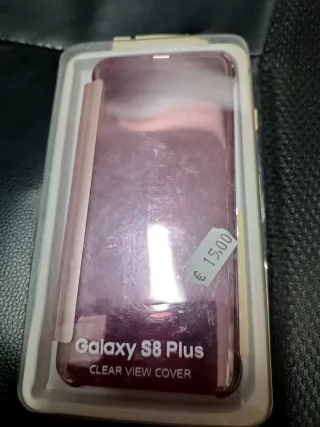 Cover Galaxy S8 Plus Clear View Cover Rosa