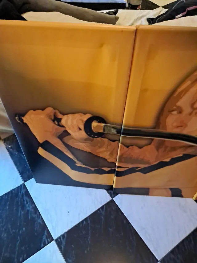 Triptico Kill Bill dipinto a mano