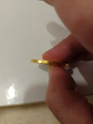 Moneda 320 Reales José Napoleón acado Oro 24k