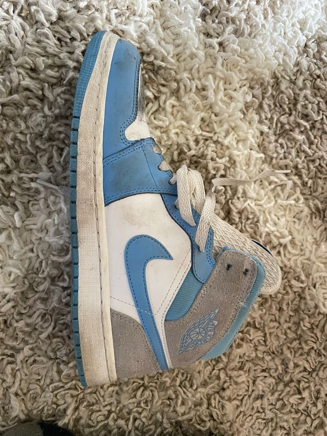 Nike Jordan Deportivas Azul y Gris