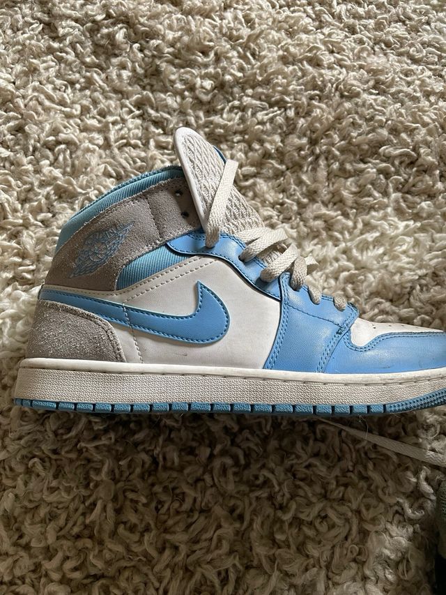 Nike Jordan Deportivas Azul y Gris
