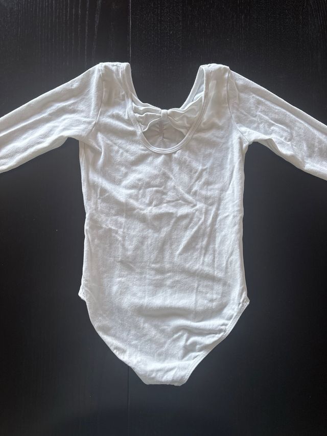 Body niña manga larga blanco sin estrenar