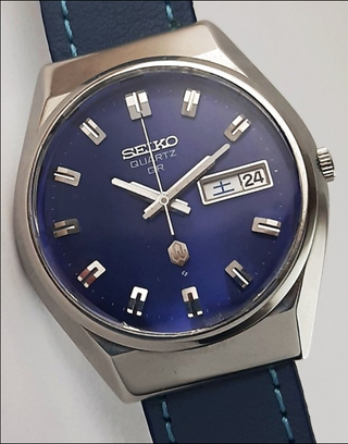 Seiko Quartz Azul importado Japón