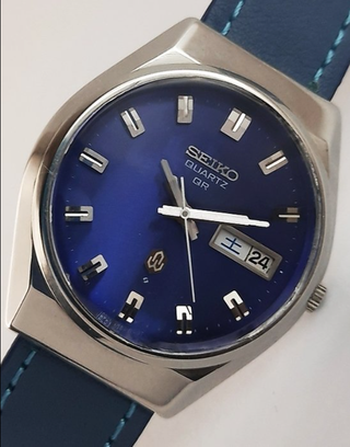 Seiko Quartz Azul importado Japón