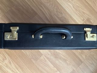 Maletín Dirección  Piel Negro Nuevo. Ideal regalo