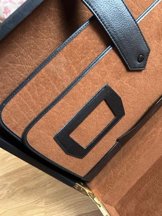 Maletín Dirección  Piel Negro Nuevo. Ideal regalo