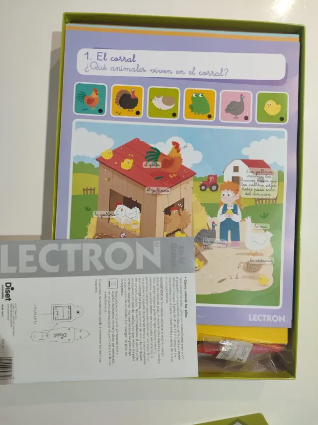 Juego Lectron En la Granja