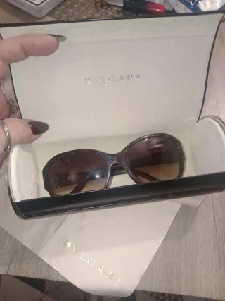 Occhiali da sole Bvlgari marroni