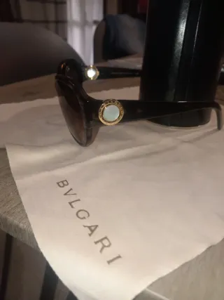 Occhiali da sole Bvlgari marroni