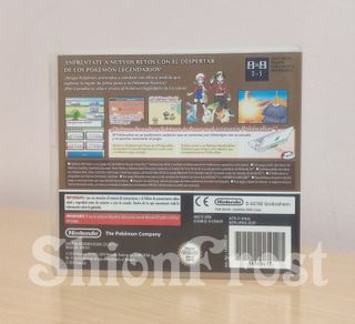 Caja Pokémon Edición Oro HeartGold (Nintendo DS)