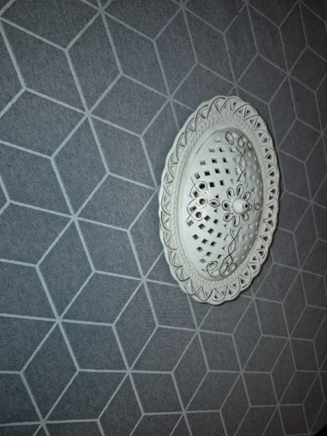 Centro de mesa calado porcelana El corte ingles.