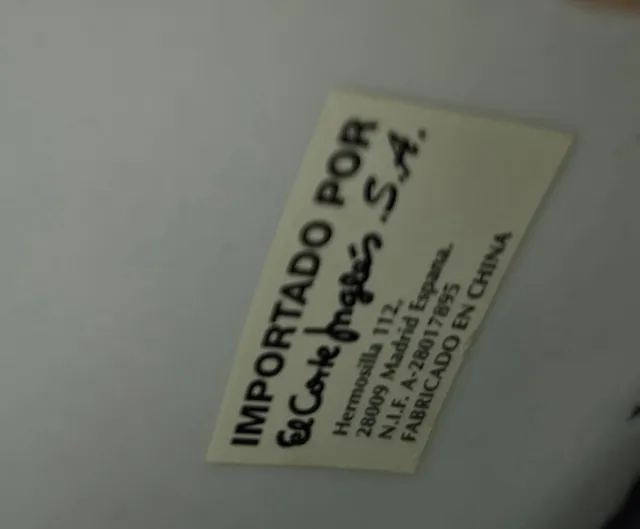 Centro de mesa calado porcelana El corte ingles.