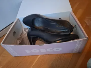 Tacones Fosco Negros