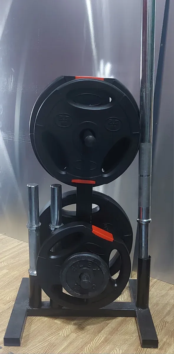 Rack para pesas y barras