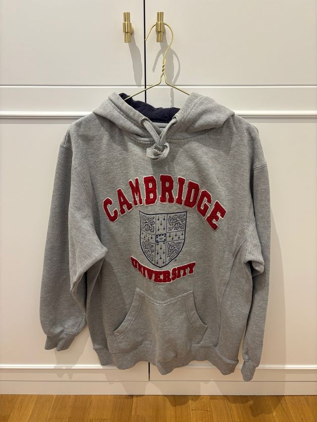Sudadera Gris Cambridge University