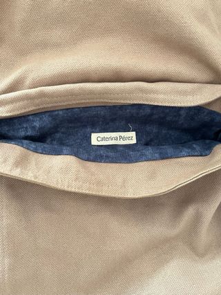 Mochila beige made in Spain