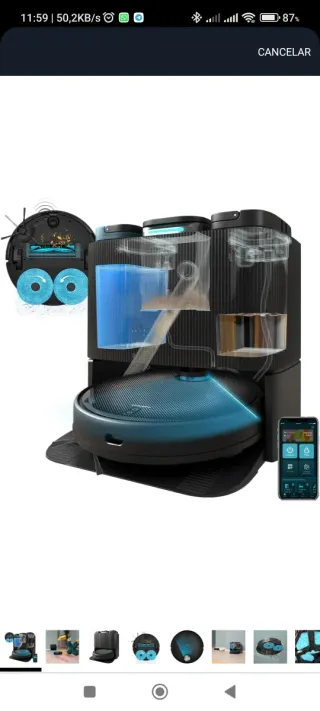 Cecotec Conga 11090 Spin Robot + kit recambios