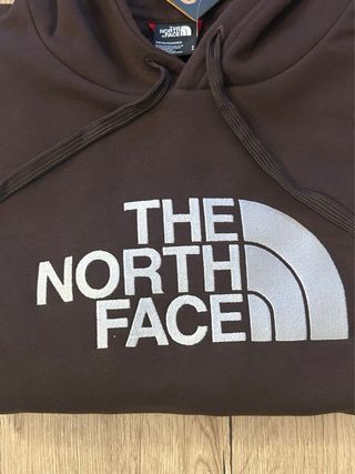 Felpa The North Face Logo Marrone Tg S