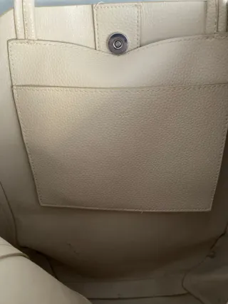 Bolso Tote Mango Beige