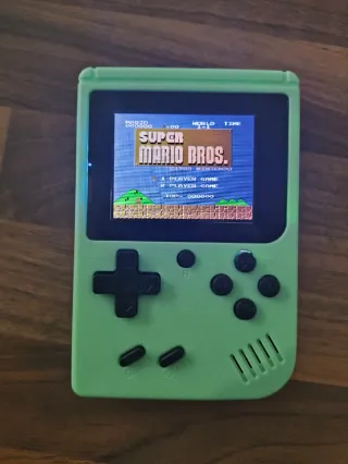 Consola Portátil Game Box 500 en 1 Verde