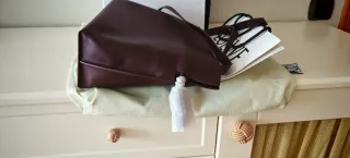 Bolso Loewe Flamenco Clutch Marrón