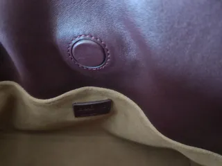 Bolso Loewe Flamenco Clutch Marrón